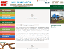 Tablet Screenshot of minifastindia.com